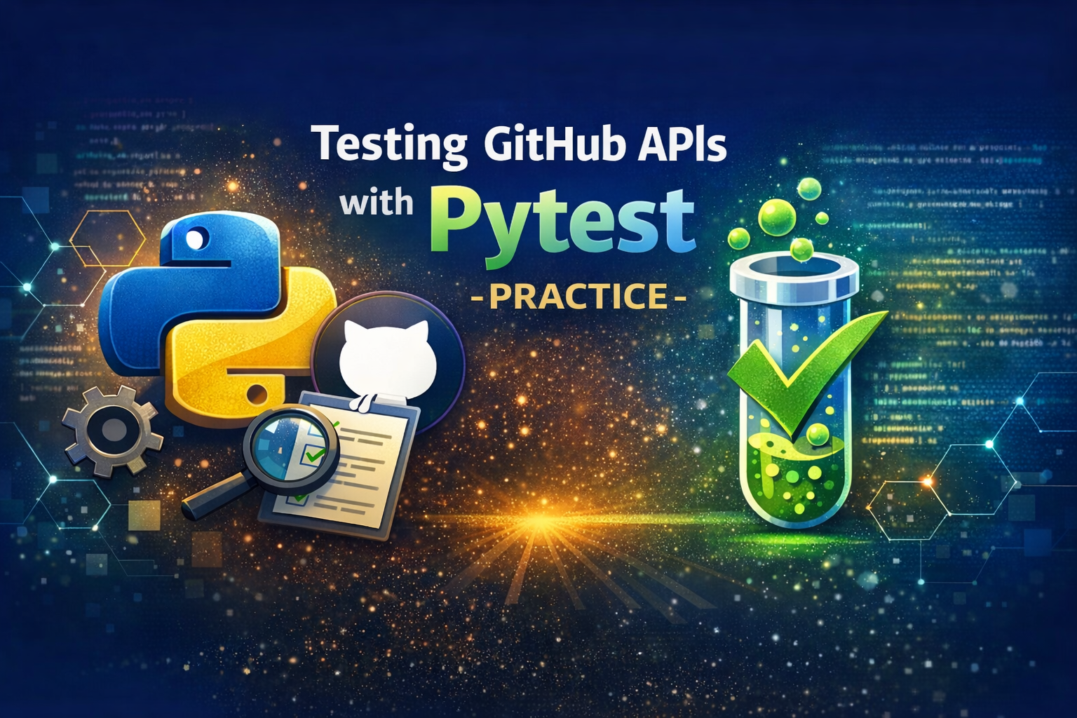 Testing GitHub APIs with Pytest - Practice