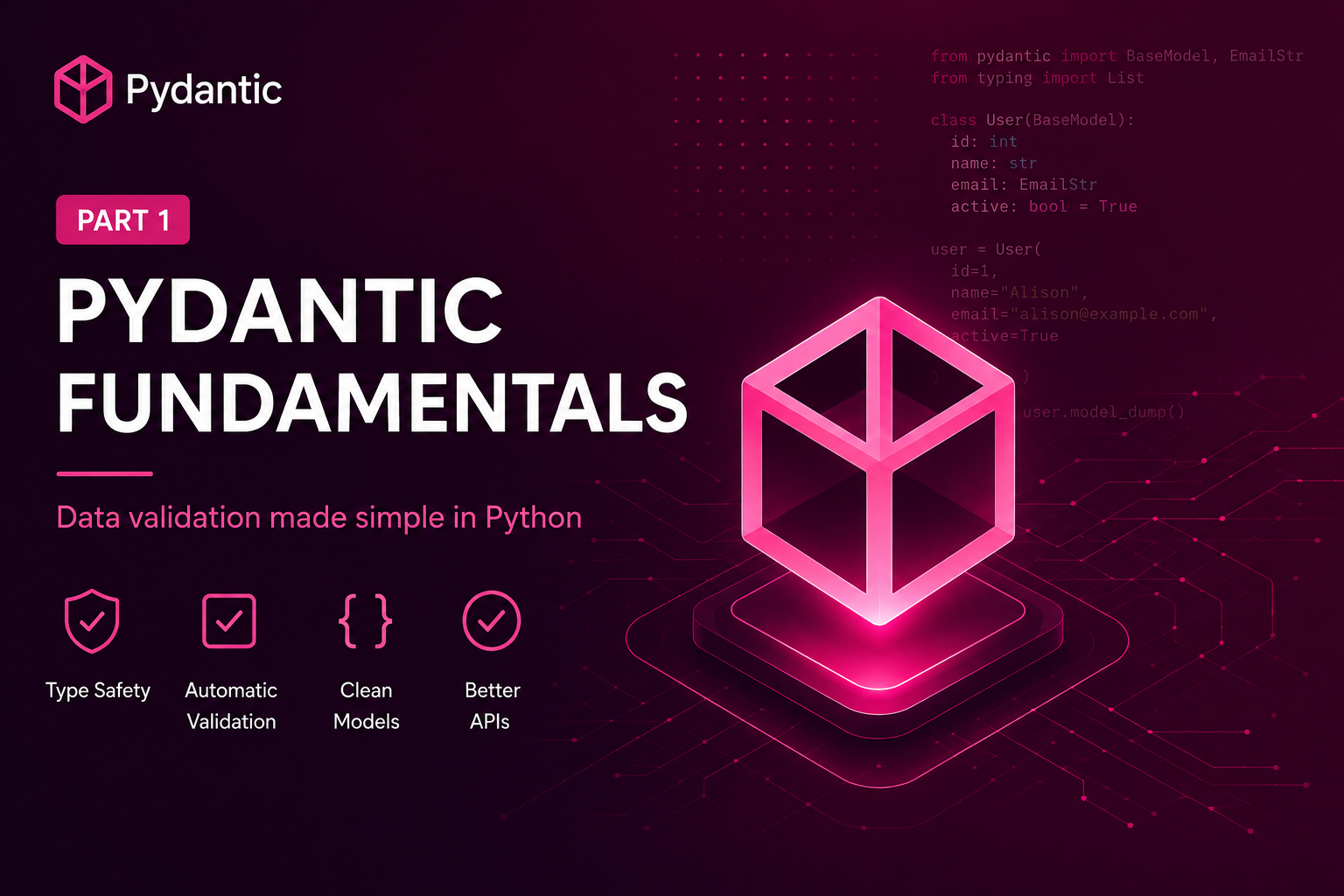 Pydantic na Prática (Parte 1) - Fundamentos e Validação de Dados em Python
